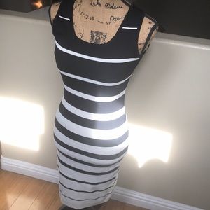 Black and White Dress